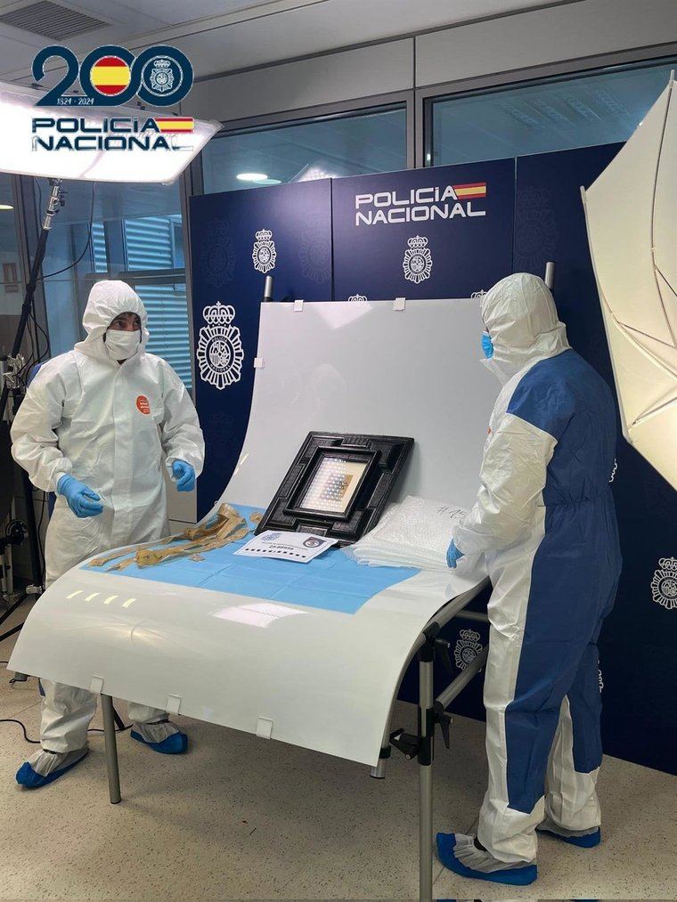 Policía confirma que el cuadro encontrado en Madrid es el Picasso robado