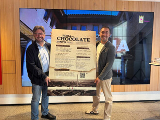 Presentación de la Feria del Chocolate en la Oficina de Turismo de Madrid