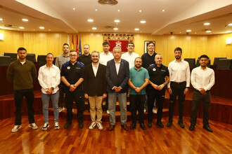 Incorporación de nueve nuevos agentes refuerza la seguridad local