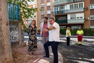 Obras de pavimentación en Nueva Alcalá mejoran calles tras años de abandono