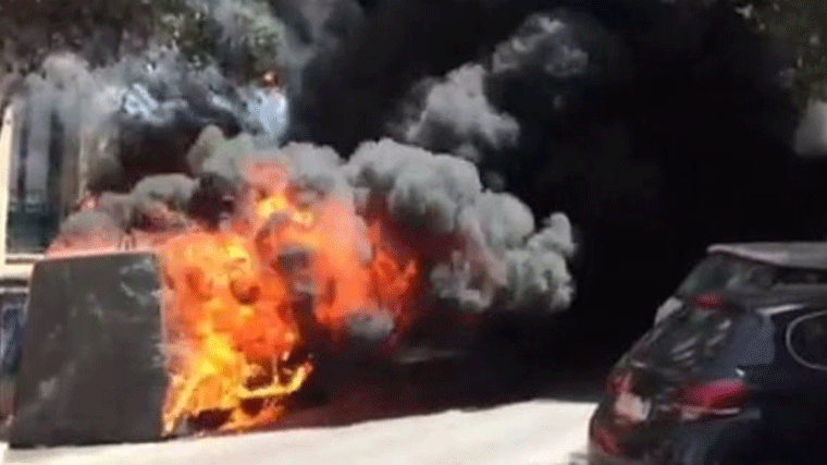 Detenido un pirómano por incendiar más de 50 contenedores en el barrio de Ciudad Jardín