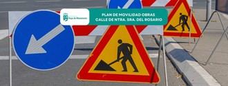 Obras en la Calle Ntra. Sra. del Rosario: cambios en tráfico y línea 611 a partir del 9 de julio