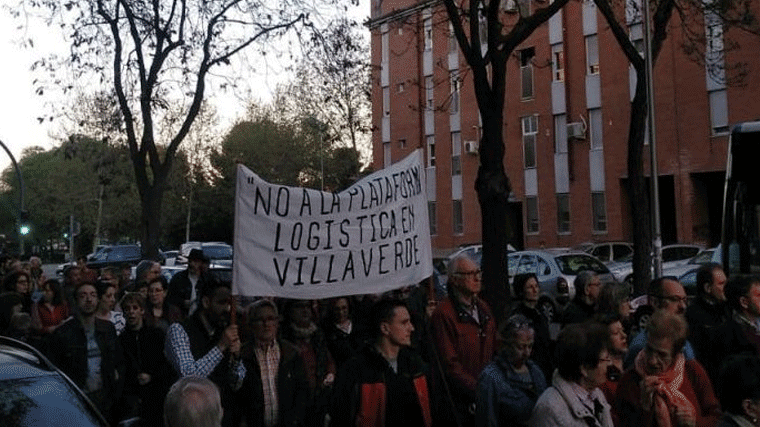 Vecinos de Villaverde se manifestarán contra la plataforma logística por daños a la salud