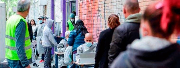 La pandemia puede dejar más de un millón de nuevos pobres en España
