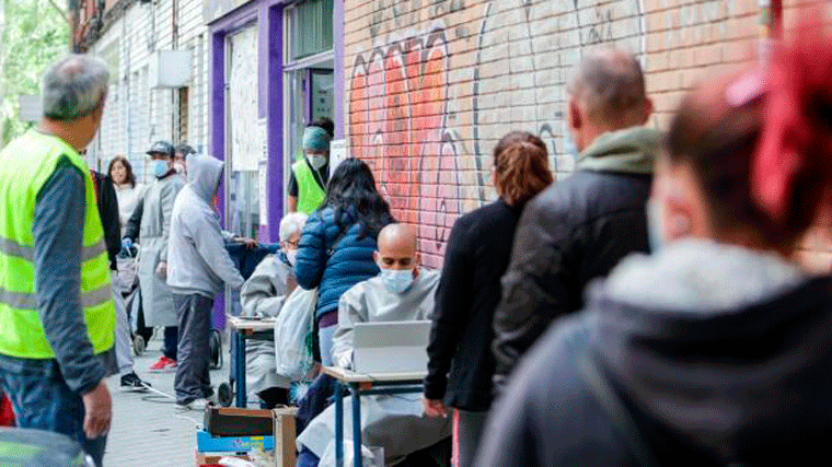 1,7 millones de madrileños se encuentran en riesgo de pobreza