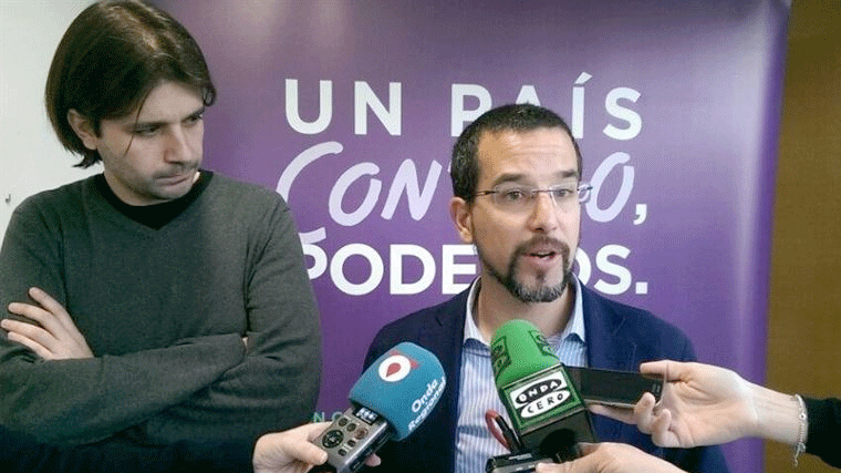 Podemos defiende a Alegre y no prevé abrir 'ningún proceso interno'