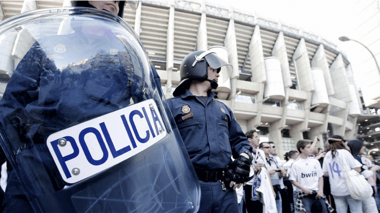 1.700 efectivos para el dispositivo de seguridad del Madrid-Tottenham
