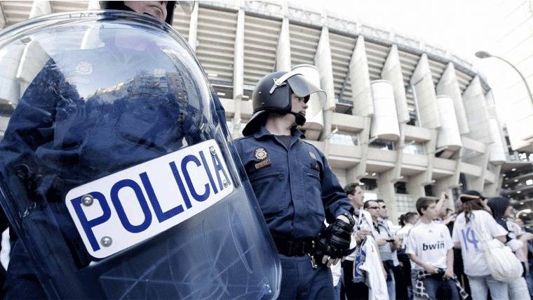 1.400 efectivos para la seguridad del derbi de la Copa del Rey 