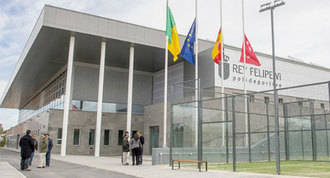 Inaugurado el pabellón deportivo Rey Felipe VI en Viñas Viejas