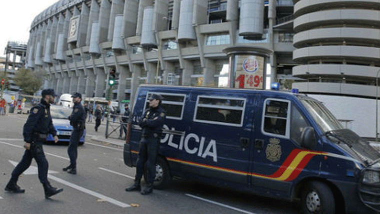 1.600 efectivos se desplegarán para la seguridad del partido de Campions Madrid-Liverpool
