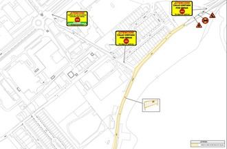 Inicio de obras de asfaltado en el Camino de Afligidos el 24 de agosto