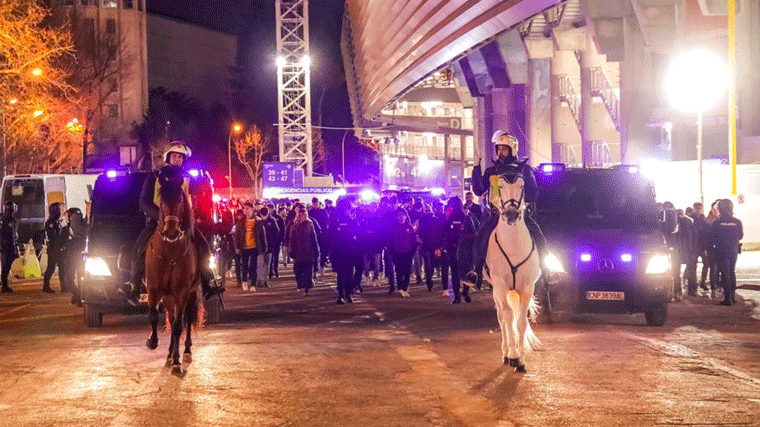 2.000 efectivos para el dispositivo de seguridad del partido Madrid-Bayern