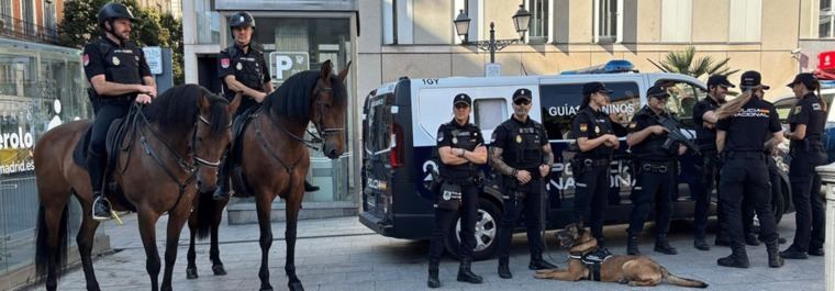Madrid blinda el Orgullo con 3.300 policías, drones, unidad canina, de caballería y Grupo de Atención al Ciudadano