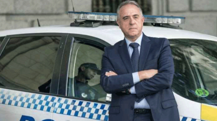 El director de la Policía Municipal de Madrid, Pablo Enrique.