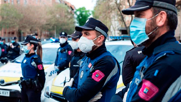 La Policía Municipal ha puesto 13.000 multas en dos meses por no llevar mascarilla