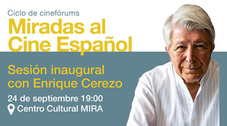 Ciclo de cinefórums sobre cine español comienza con Enrique Cerezo este jueves