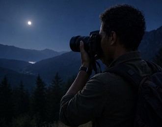 Claves para mejorar la fotografía nocturna con luz lunar según Tomás Elías González Benítez