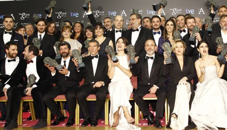 La isla mínima arrasa en los Goya 2015 con diez premios