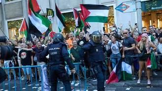 Las protestas durante La Vuelta en Madrid obligaron a su cancelación