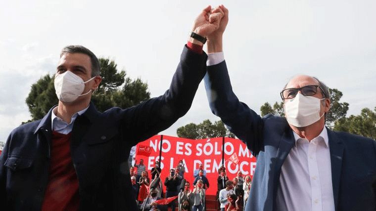 El PSOE fía todo a que la izquierda sume mayoría y evitar el `sorpasso´ de Más Madrid