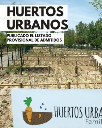 Listado provisional de solicitantes para 276 huertos urbanos en Alcobendas