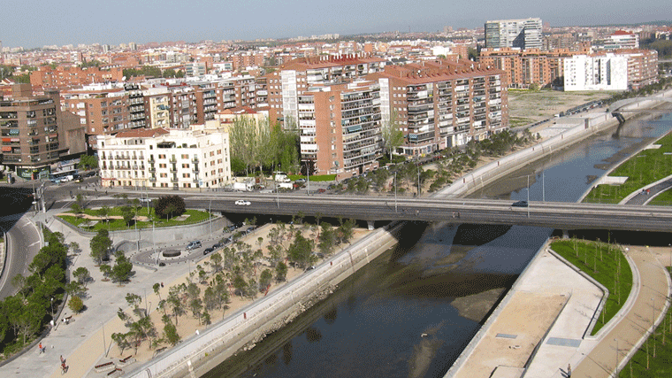 Ecologistas se concentrarán para pedir que el Mazanares 'vuelva a fluir libremente' en la capital