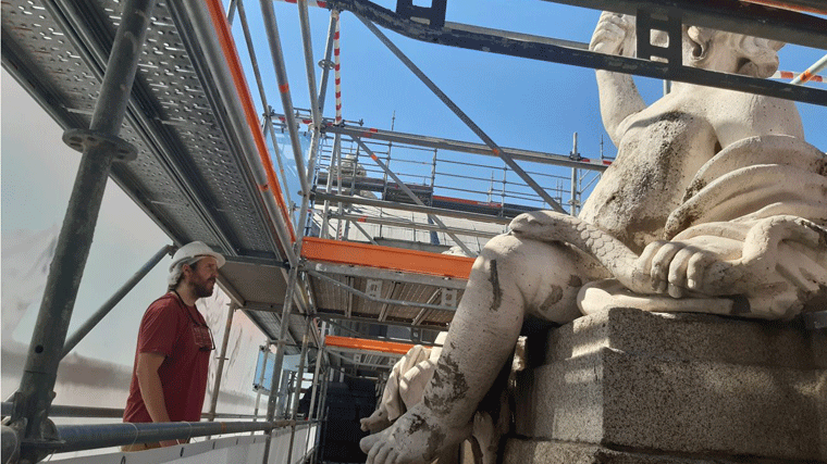 Regresan visitas a las obras de restauración de la Puerta de Alcalá con 6,500 plazas desde el lunes