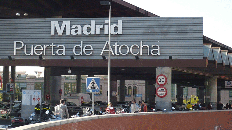 Puerta de Atocha, en obras los fines de semana de julio a septiembre