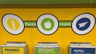 Los puntos limpios instalados en las estaciones de Metro han recogido más de 110 toneladas de residuos