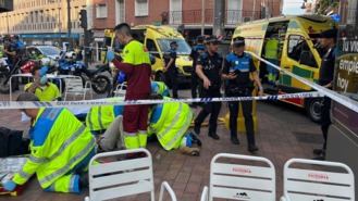 Continúa muy grave el joven que perdió el control de su quad y arrolló a varias personas