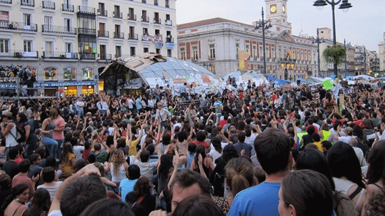 El 15-M volverá a Sol en su VII aniversario, en el que actuará Valtonyc