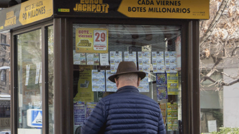 Un acertante del Eurojackpot gana más de 2,3 M y se queda a un número de los 120 M