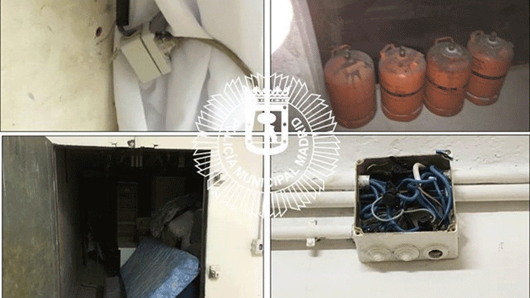 Desalojas 46 menores de una `rave´ en el antiguo mercado de Carabanchel