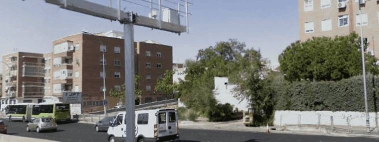 El radar del tramo de Batan en el Paseo de Extremadura pasará de 70 a 50 km/h