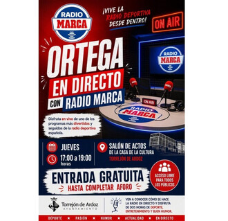 Programa de Radio Marca en directo desde la Casa de la Cultura con entrada gratuita