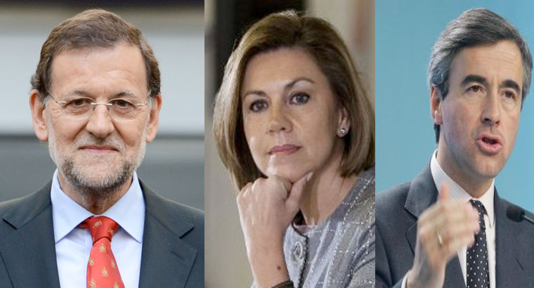 La AN no imputará a Rajoy, Cospedal y Acebes por la `caja B´del PP 