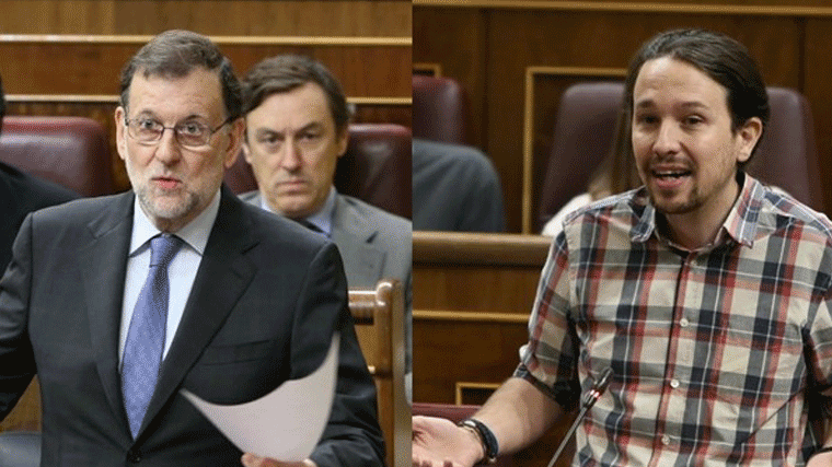 Rajoy le espeta a Iglesias : De las decisiones del Congreso sólo 'asumirá lo obligatorio' Rajoy le espeta a Iglesias : De las decisiones del Congreso sólo 'asumirá lo obligatorio'