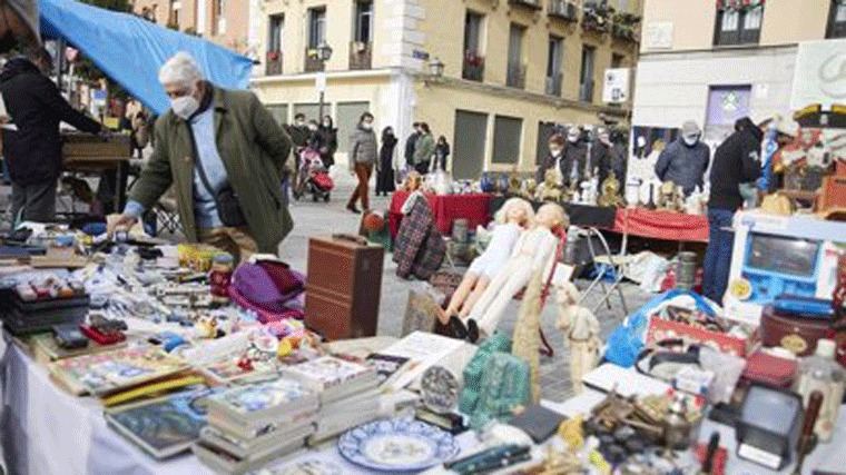 Almeida no permitirá a los comerciantes del Rastro ocupar su espacio habitual