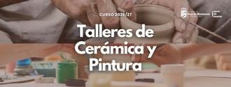 Sorteo de letra para inscripciones en talleres de cerámica y pintura 2026/27