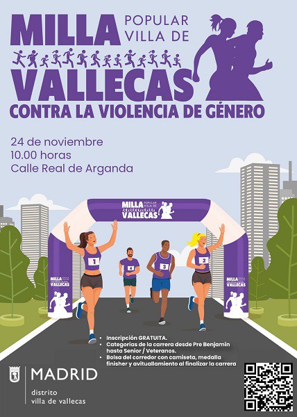 Récord de participantes en la Milla Urbana de Villa de Vallecas