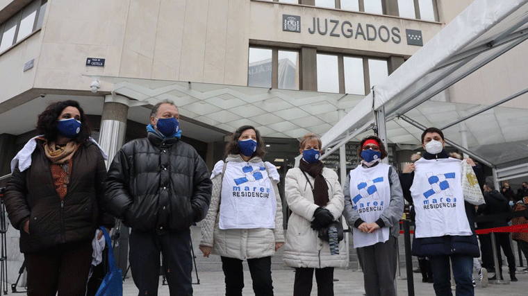 La directora de una residencia de Carabanchel declara ante el juez por homicidio