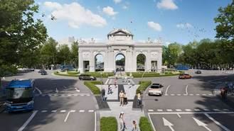 La remodelación de la calle Alcalá entre Cibeles y la Plaza de la Independencia arranca el con el corte de dos carriles