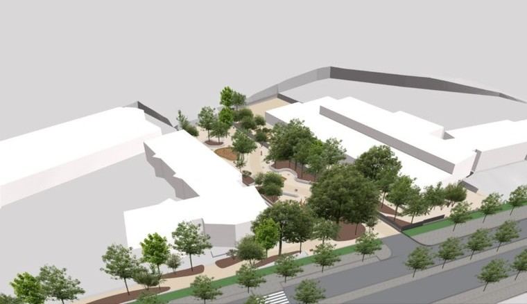 Obras de peatonalización y renaturalización en colegios del barrio Oeste de Rivas