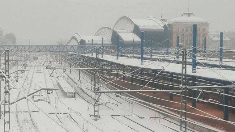 Renfe suspende todos los servicios con origen y destino Madrid