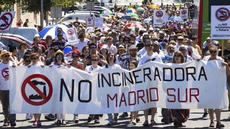 Plataforma contra la incineradora Madrid Sur exige a la Mancomunidad un plan de residuos