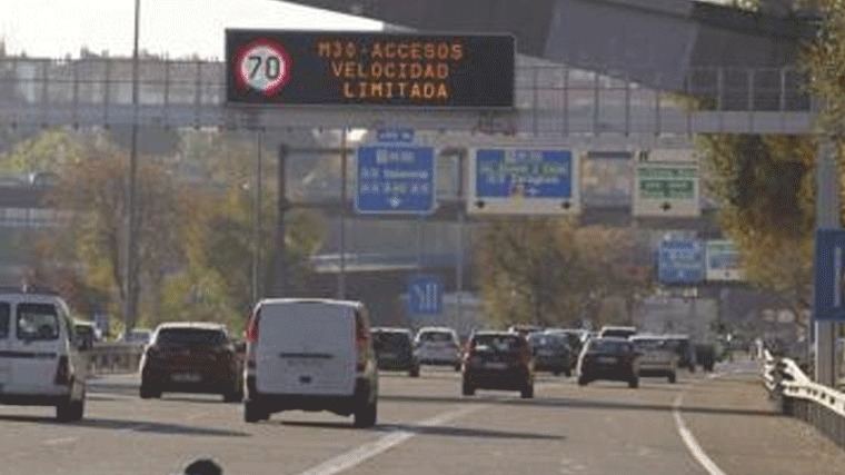 Madrid mantiene las restricciones: 70 km/h en M-30 y accesos
