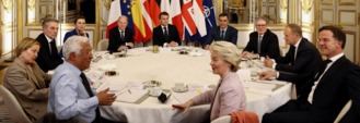 Reunión de Alto Nivel sobre la situación en Ucrania en el Palacio del Elíseo, París