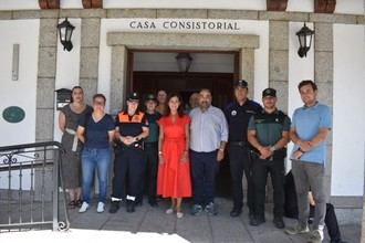 Revisan el plan de seguridad para las fiestas patronales en Cercedilla