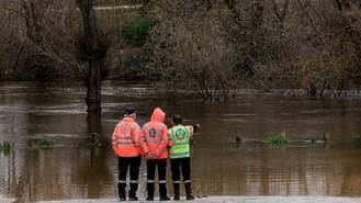 Aviso rojo por riesgo de desbordamiento en 7 tramos del Jarama, Henares y Alberche