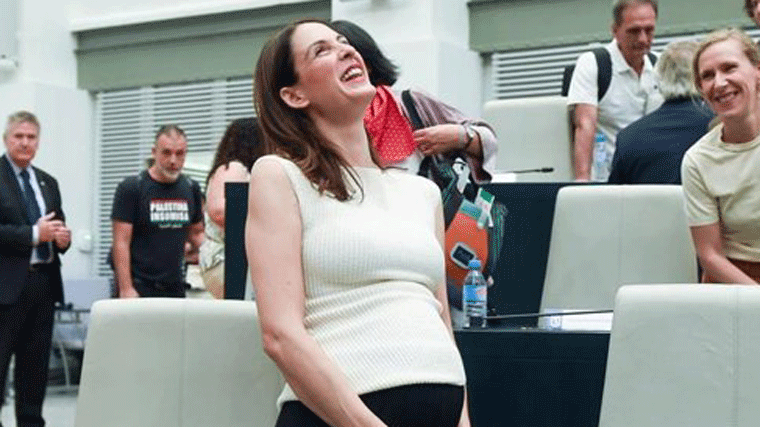 Rita Maestre coge la baja para la recta final de su embarazo, prevé reincorporarse en enero de 2026
